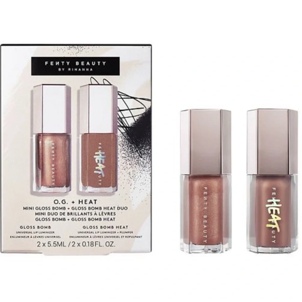 Fenty O.G + Heat mini Gloss Bomb Heat Duo (Fenty Glow)